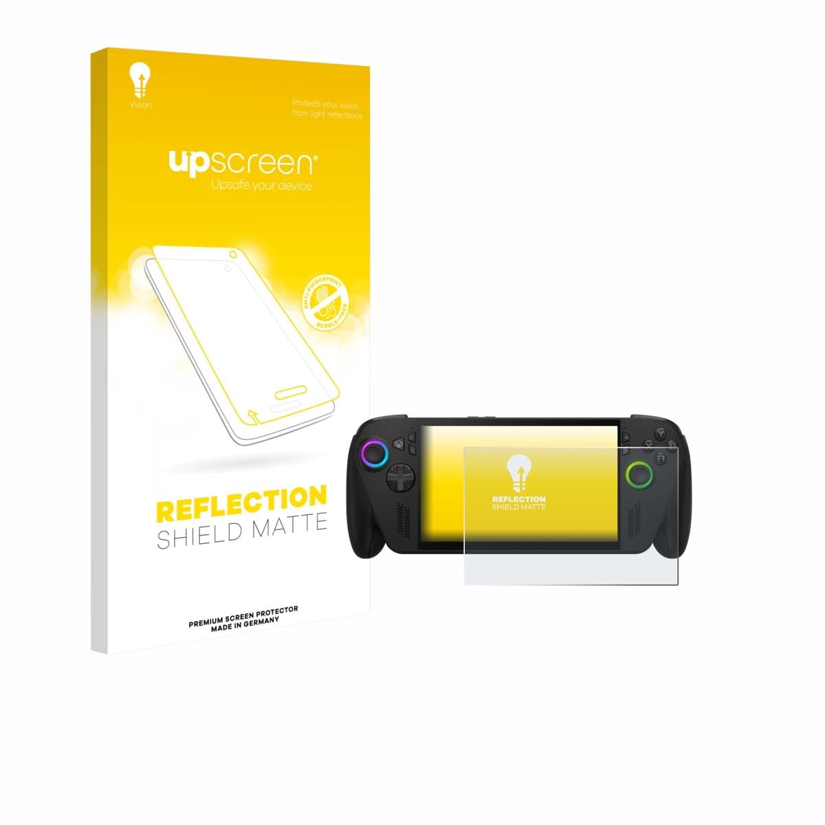 upscreen - Screenprotector voor ASUS ROG Ally X 2025 - Folie Beschermfolie anti glare matte