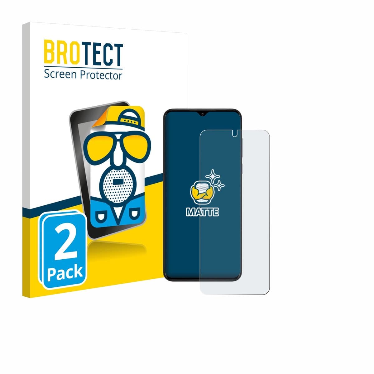 BROTECT - Screenprotector voor ZTE Nubia Neo - Folie Beschermfolie matte 2 Stuks