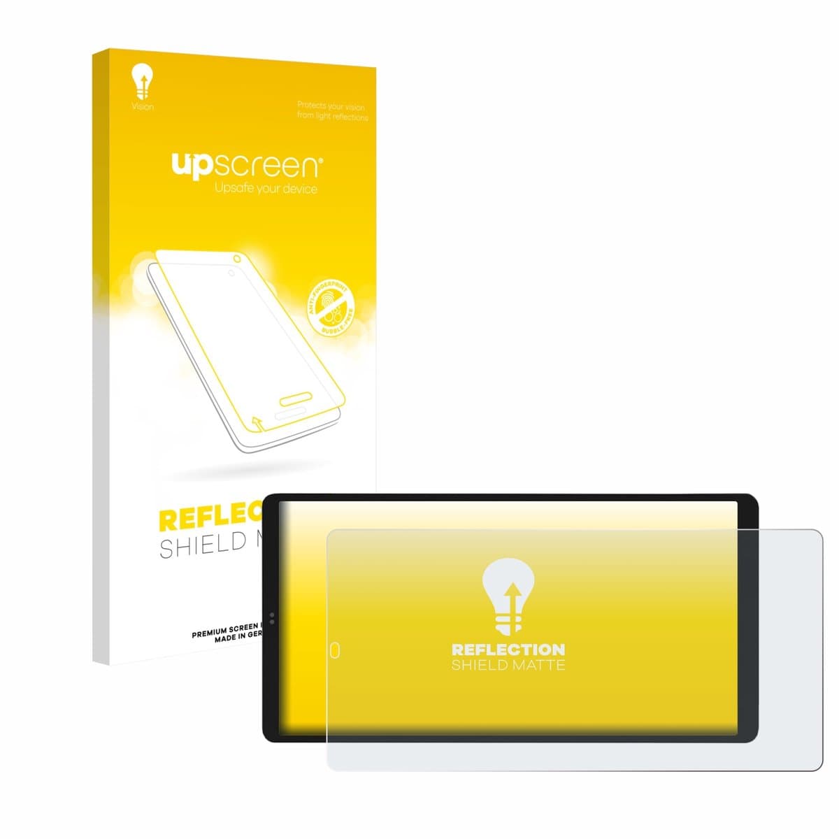 upscreen - Screenprotector voor Shelly Wall Display X2i - Folie Beschermfolie anti glare matte