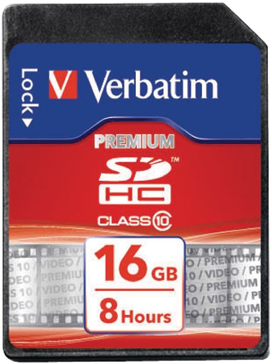 Verbatim Vb-sdhc10-16g Sdhc-kaart 16 Gb Class 10