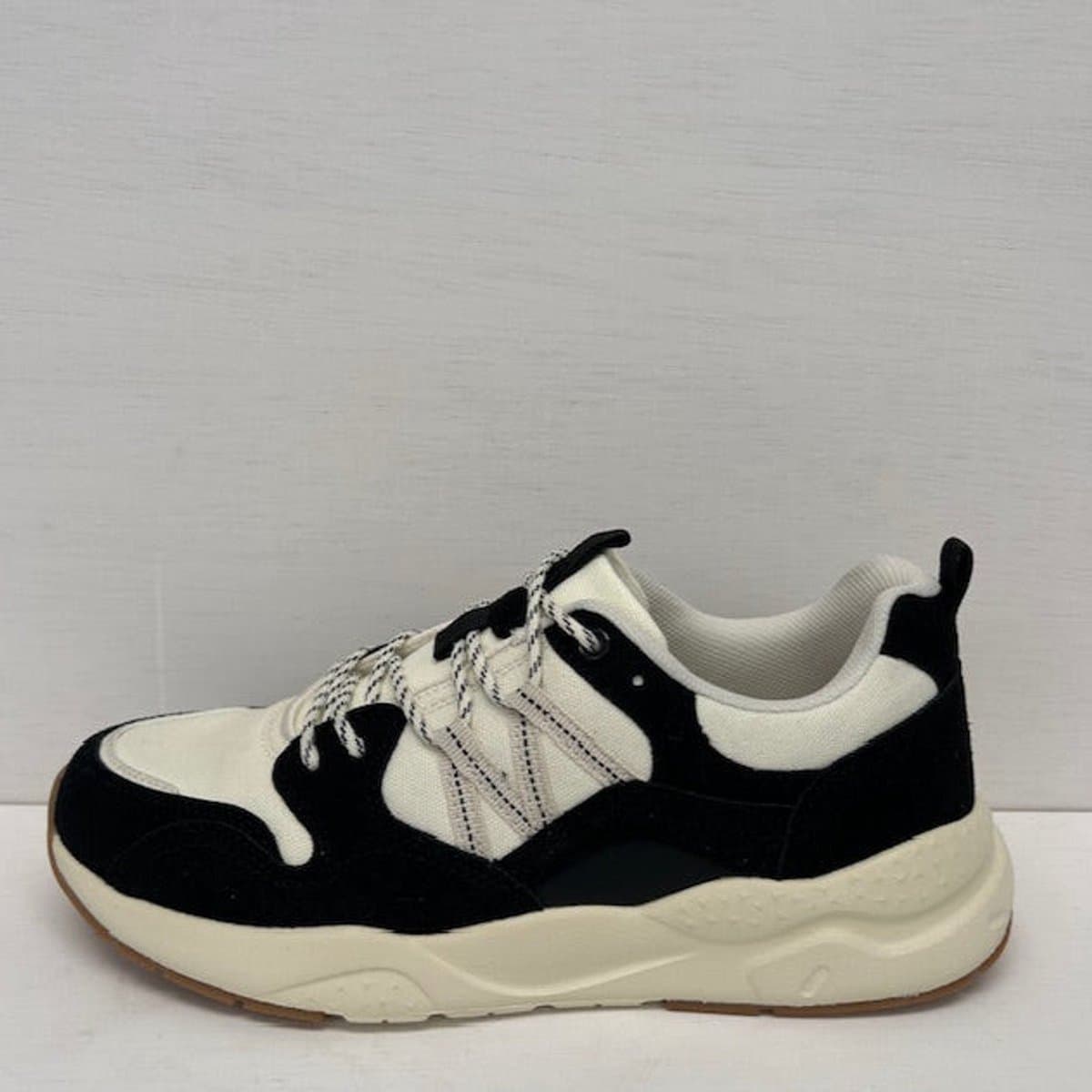 Casual sneaker met trendy look zwart Zwart / 41