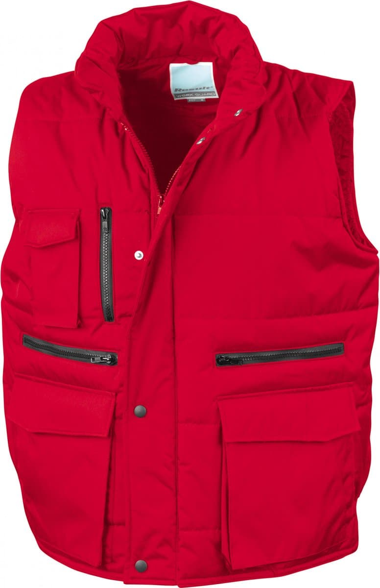 Result Lance Ripstop Bodywarmer RT127 - Red - XL