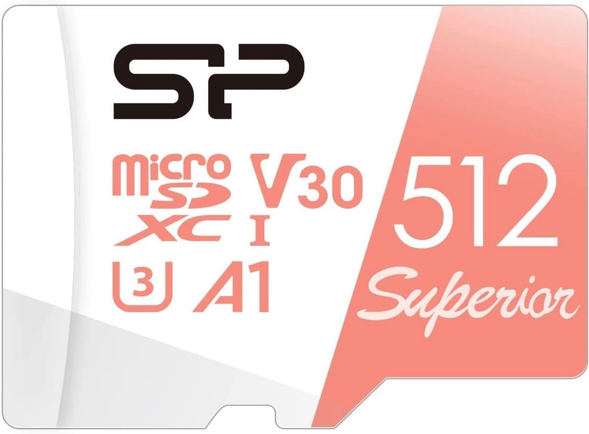 Hoogwaardige 512GB microSDXC Kaart 4K Ultra HD - Snelheid tot 100MB/sec