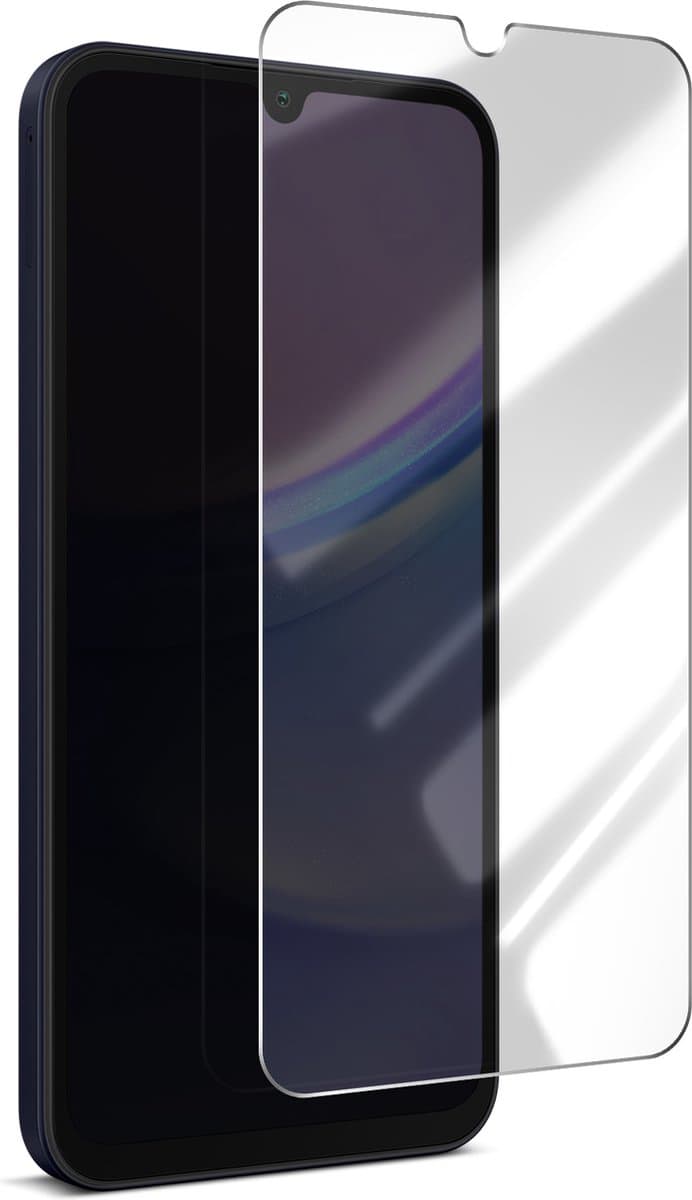 Myway, Schermbeveiliging Geschikt voor Samsung Galaxy A15 4G / 5G Ultrabestendig 9H Anti-kras, Transparant