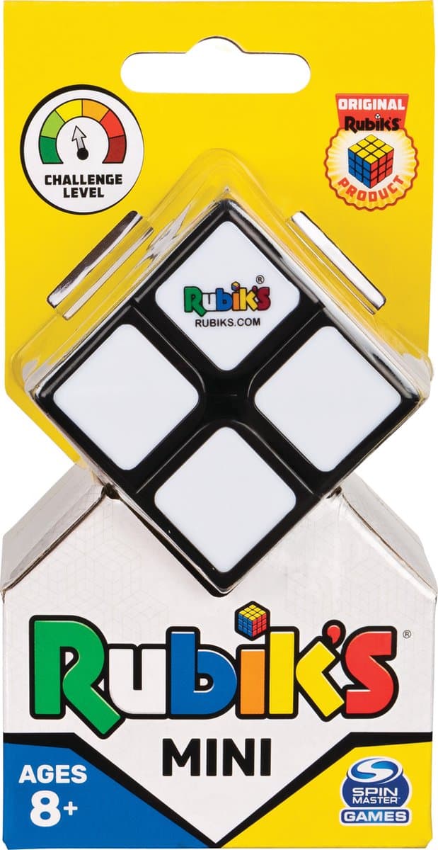 Rubik's Cube Mini 2x2 Pocket Editie Puzzel Speelgoed - Kleurcombinatie Uitdaging