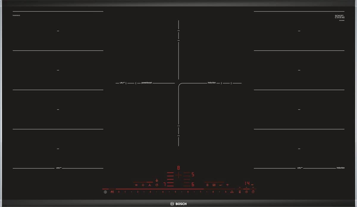 Bosch PXV975DV1E serie 8 - inductiekookplaat - 90 cm