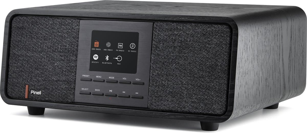 Pinell Supersound 501 - DAB+ Internetradio - zwart