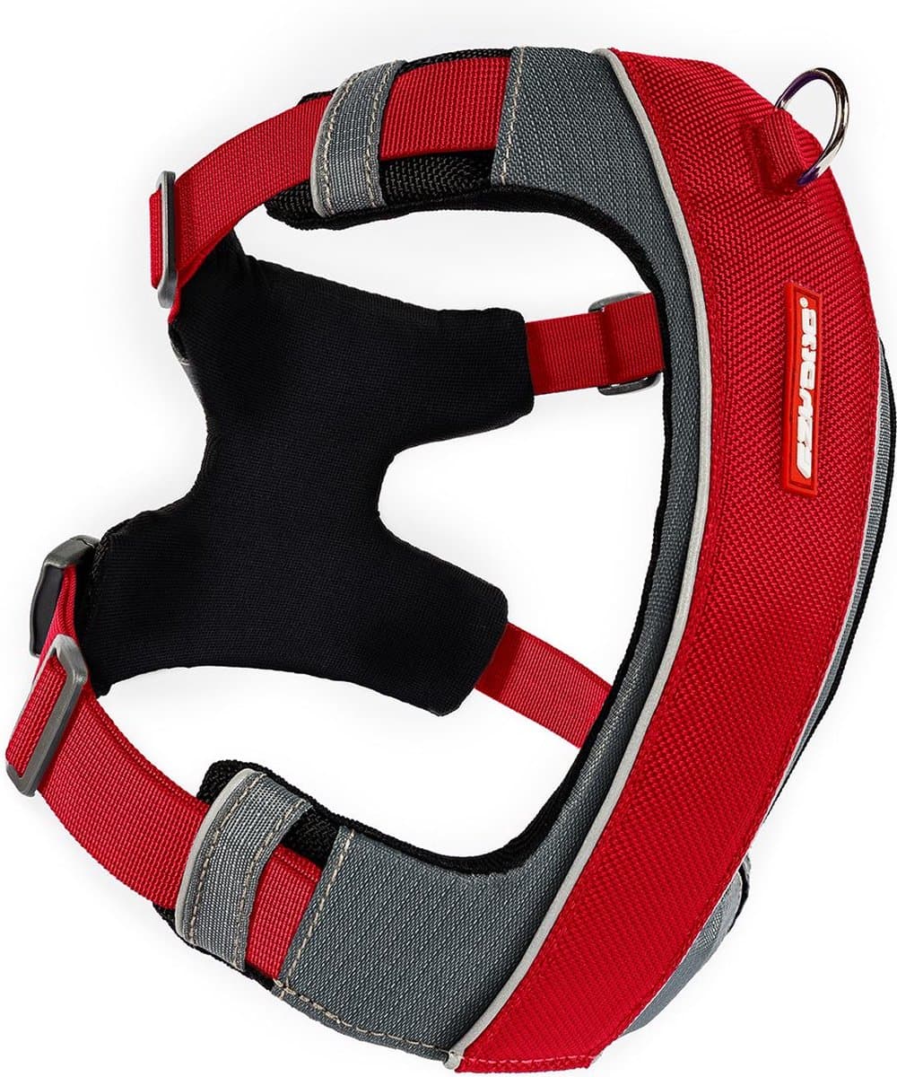 EzyDog X Link Honden Tuigje Hondentraining - Honden Harnas - XS - Rood