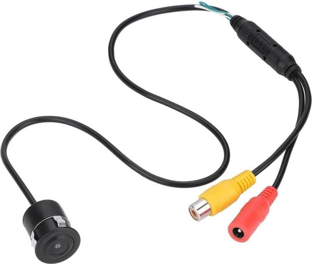 Waterproof Mini CCTV Camera 170 Degree Wide Angle CCD Colors PAL for Car - Wired .