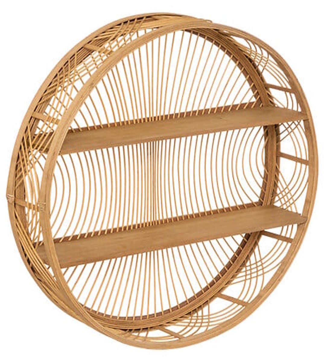 Atmosphera Inacio Wandplank - Bamboe, 70 cm