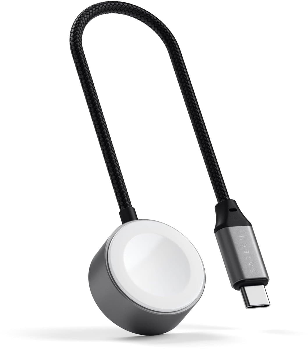 Satechi USB-C Fast Charging Cable for Apple Watch - Grijs