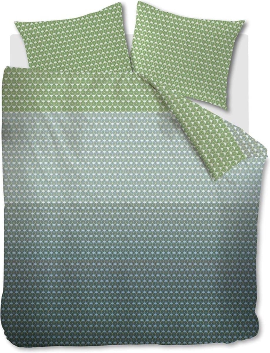 Beddinghouse Silas dekbedovertrek - Lits-Jumeaux - 240x200/220 - Blauw Groen