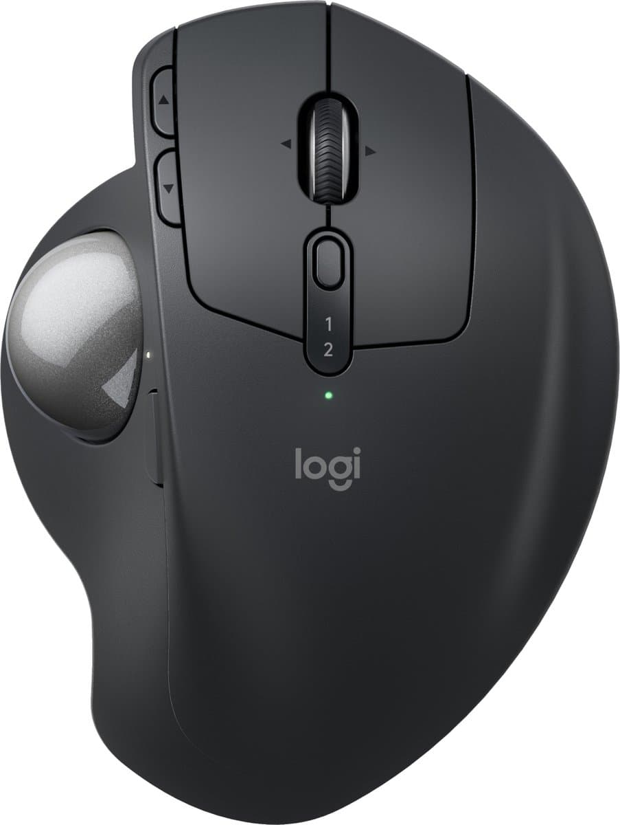 Logitech MX Ergo S Advanced Wireless Trackball Muis Zwart
