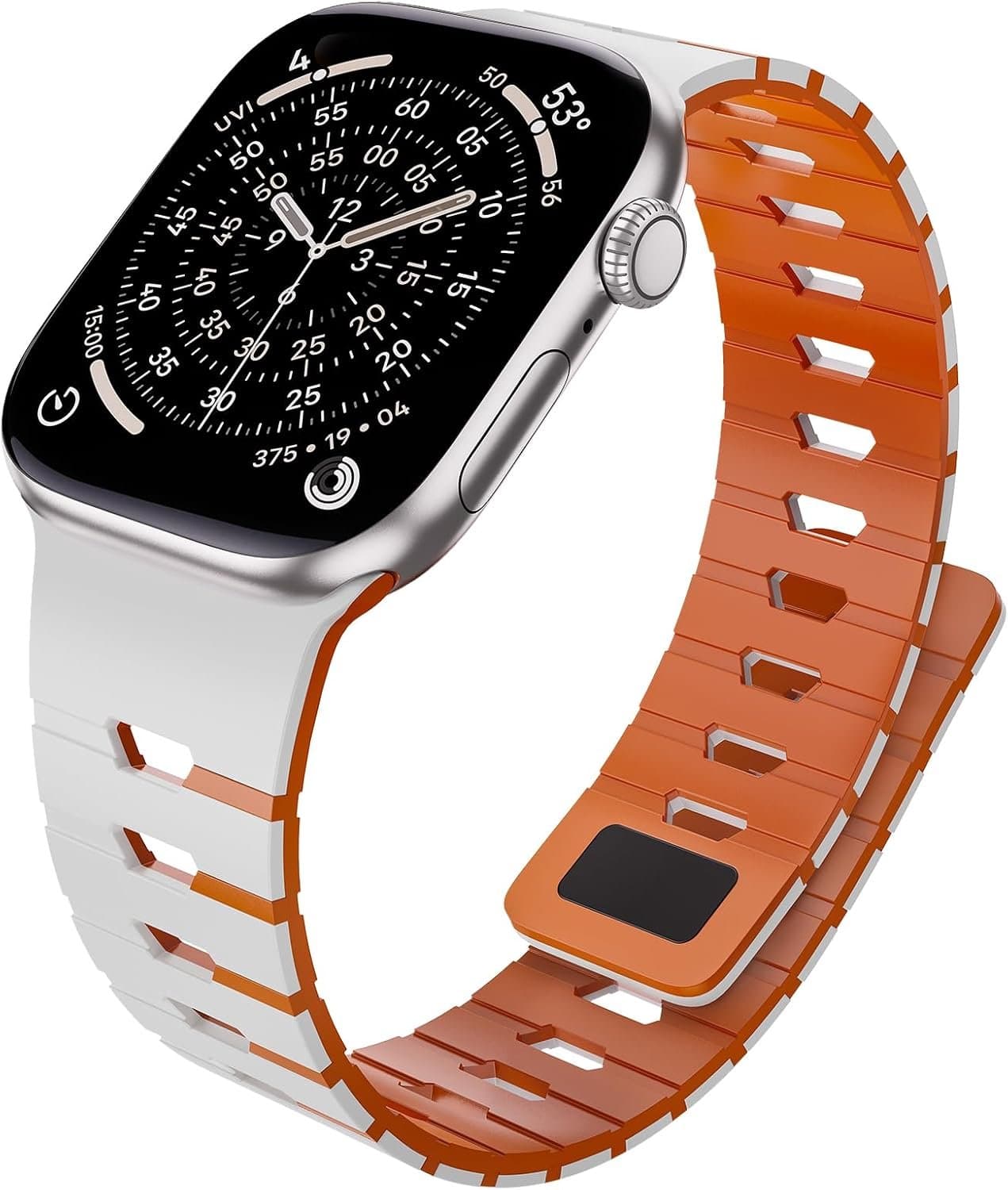SEURE Piano Series Band voor Apple Watch Ultra 49mm Dual Layer - ShopVlot