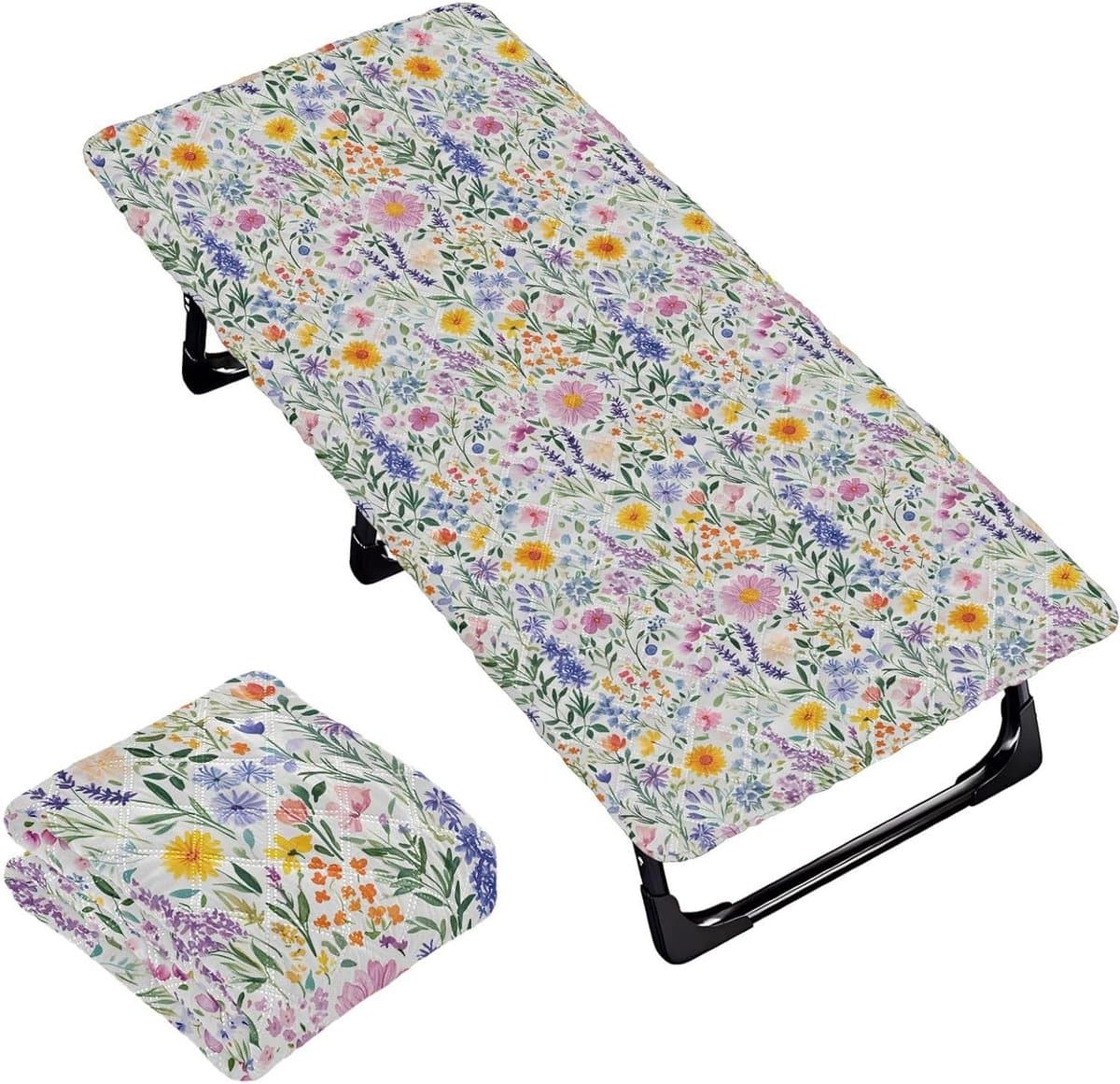 Reis Laken - Kinderbedlaken Peuter - Veilig Rusten - Waterdicht & Antislip - 126 x 63 cm - Bloemen