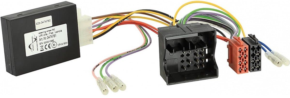 Stuurwiel bediening geschikt voor Alfa Romeo/Iveco/Fiat Quadlock OEM Navigatie