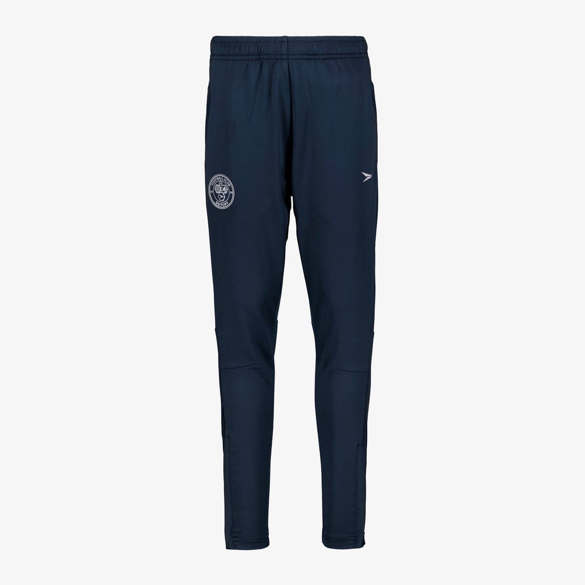 Dutchy kinder trainingsbroek blauw zilver - Maat 170/176