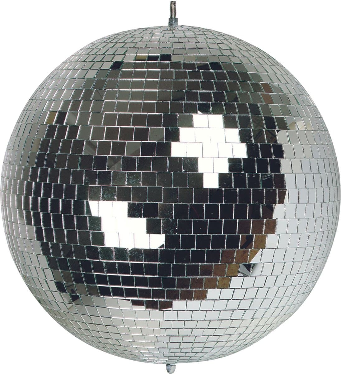 HQ-Power Disco spiegelbol Ø 10 cm, spectaculaire lichteffecten voor feestjes, veilig ophangsysteem en facetglas, dansvloer accessoire voor disco en meer