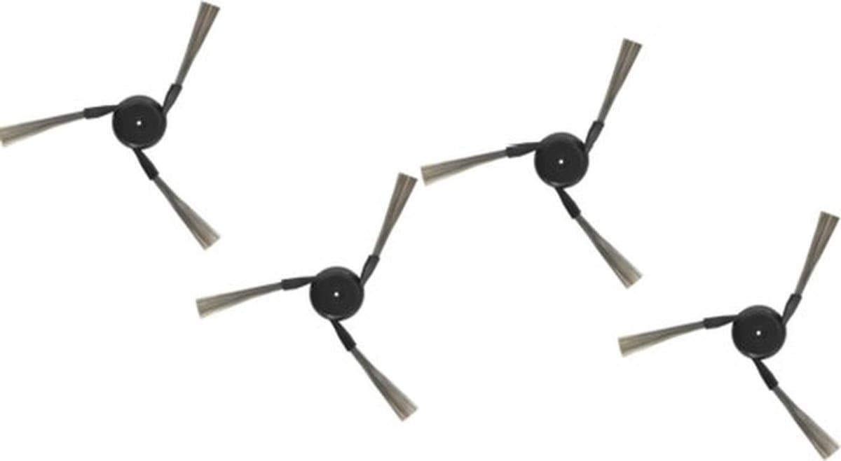 4 Stofzuigeronderdelen -Geschikt voor Dreame X40 PRO/X40Ultra/L40 Ultra stofzuiger（4 zijborstels）
