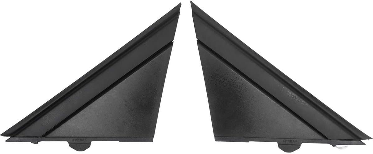 SPHProducts - Deurspiegel Vlag Cover - Vervangingsaccessoire - Zwart - Decoratie voor 500 - Auto styling - Geschikt voor 500 2012-2017