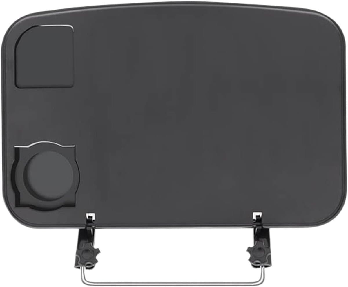 Autotafel Opvouwbaar - Reistafel Werktablet - Eten en Werken - Antislip Stabiliteit - 35.5 x 23.5 cm - Zwart