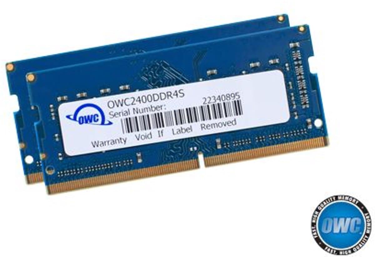 16.0GB (2x 8GB) 2400MHz DDR4 PC4-19200 SO-DIMM 260 Pin CL17 Memory Upg. Kit for Mac mini (Late 2018), 27 and 21.5
