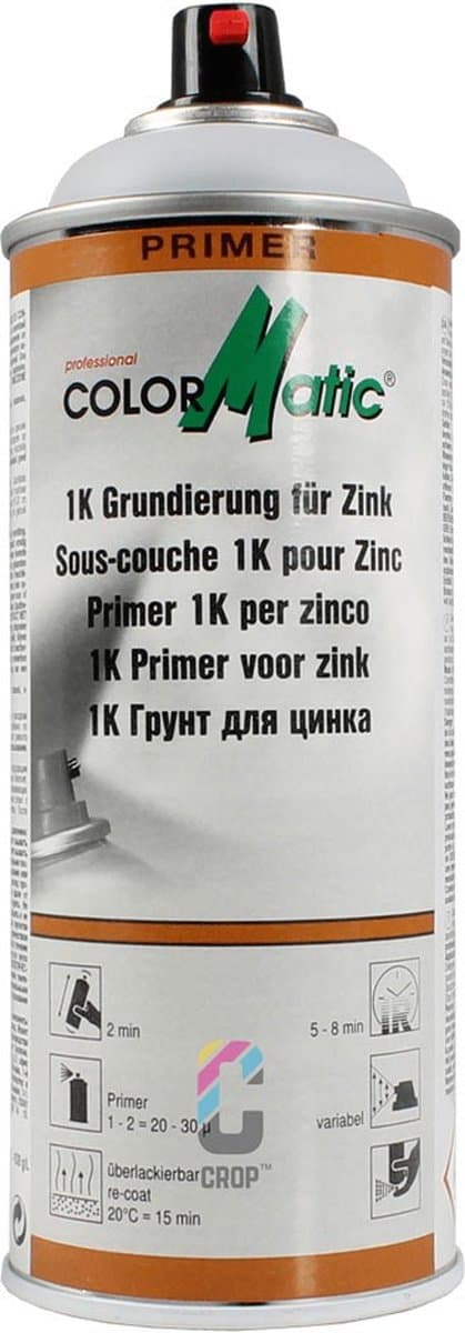 Colormatic Zink Primer Grijs in Spuitbus