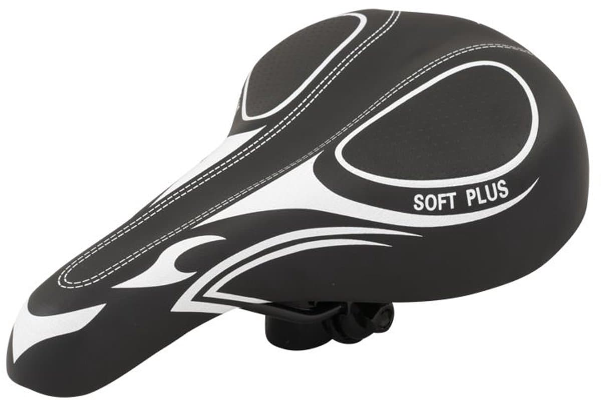 Dunlop Fietszadel MTB - Zwart, 29 x 17 x 9,5 cm