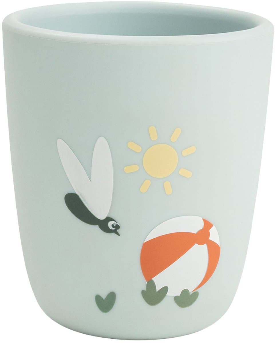 Done By Deer Playground Siliconen Mini Beker - Blue