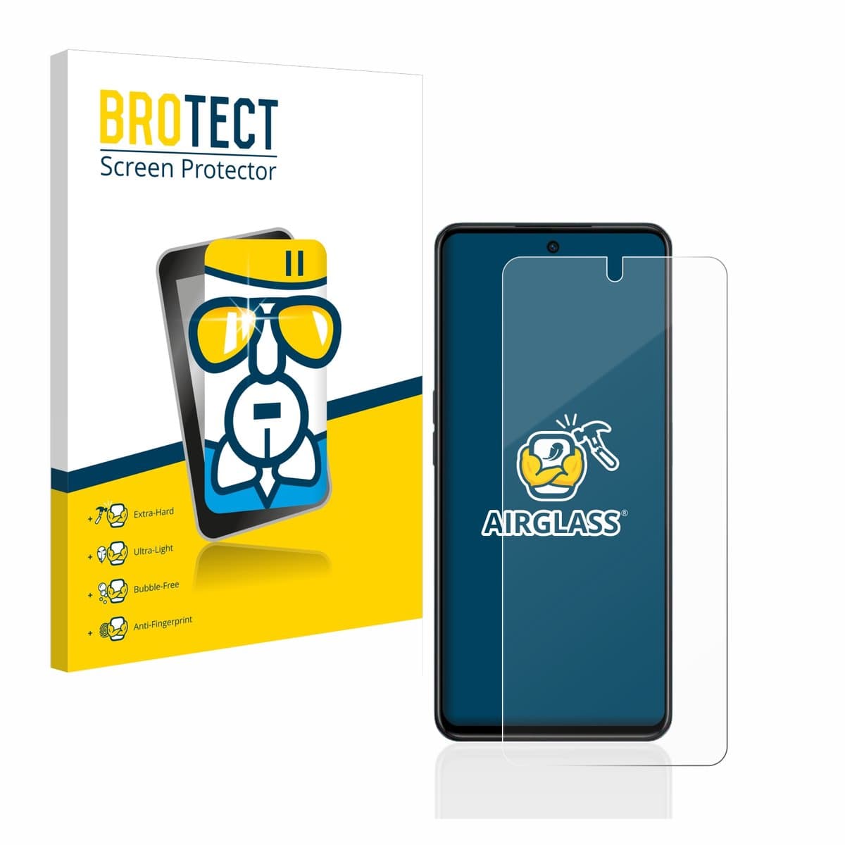 Screenprotector voor Oppo A98 5G Beschermglas transparant