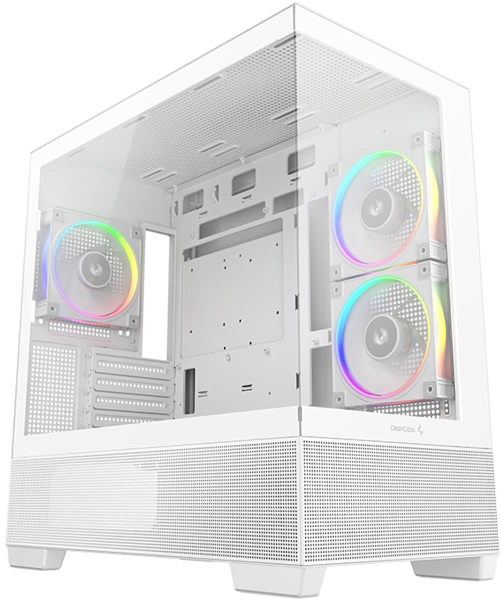DeepCool CG380 3F WH Midi Tower Wit