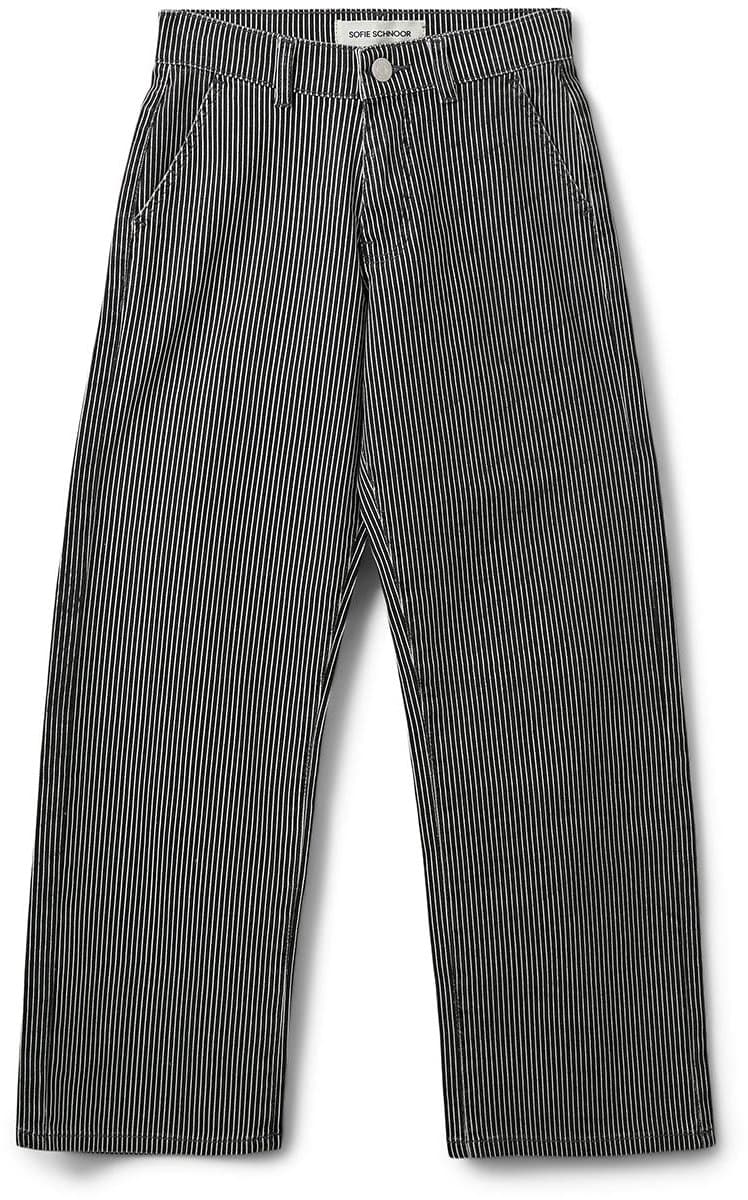 Sofie Schnoor - SiennaSY Jeans - Black striped - Maat 128