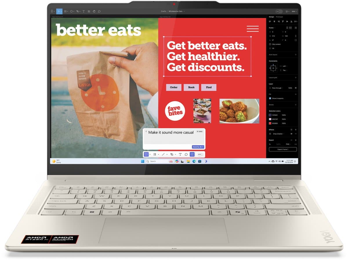 Lenovo Yoga 7 2-in-1 OLED Copilot+ PC 14AKP10
