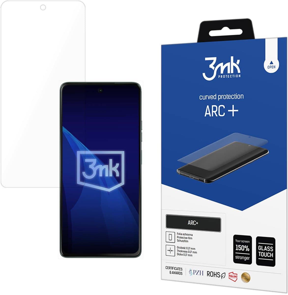 3Mk Arc+ Motorola Moto G75 Schermbeschermingsfilm