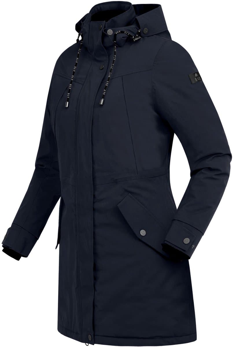 ELT WINTER PERFORMANCE LANGE PARKA ONTARIO Blauw