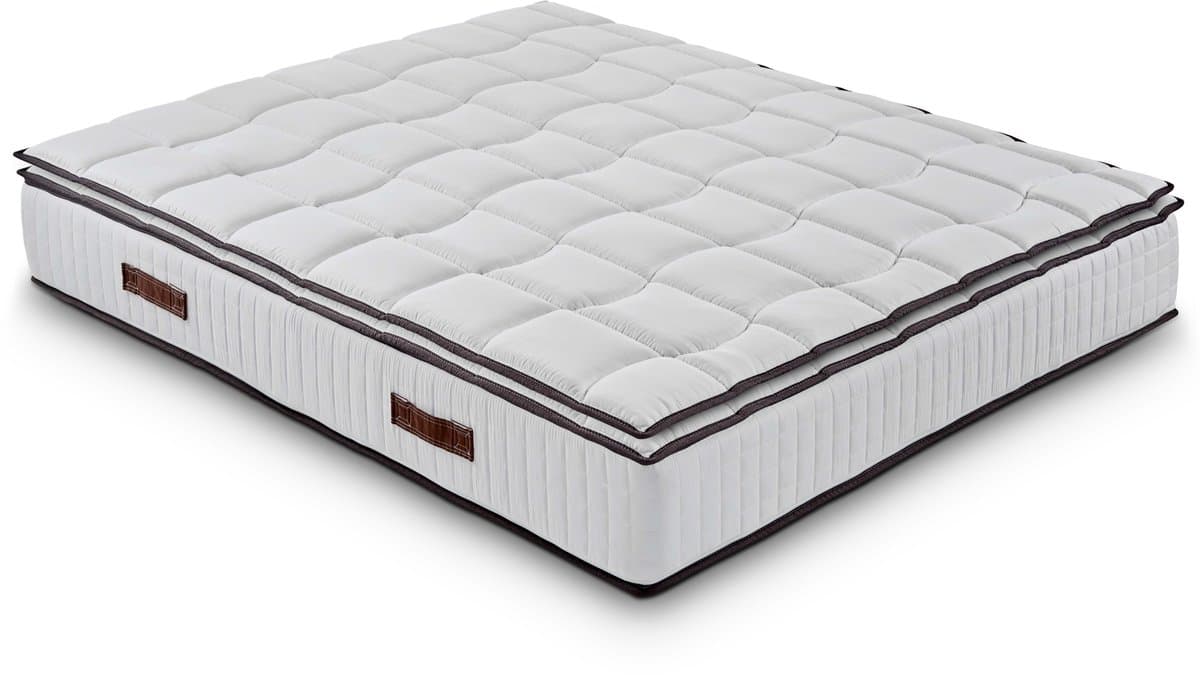 iLoveSleep - Matras ROYAL 80x190 Pocketvering Matras - Dikte 27 cm - 3 cm traagschuim - Verwijderbaar