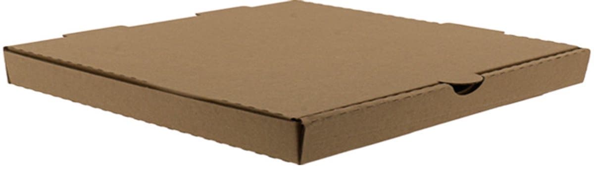Pizzadoos Kraft - 36x36x4cm - 50 st/ds.