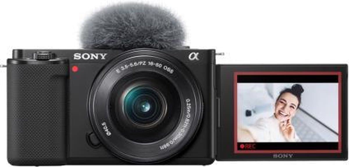 Sony ZV-E10 + 16-50 mm zoom zwart [Launch Deal: Tot 10% korting]