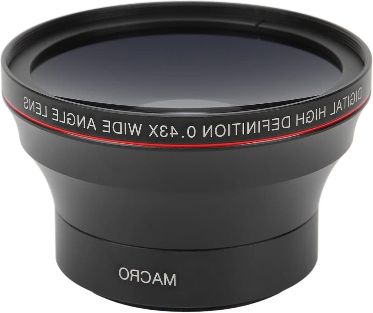 55 Mm HD Groothoeklens 043x Optische Glascoating - Compatibel met Lenzen 55 Mm .