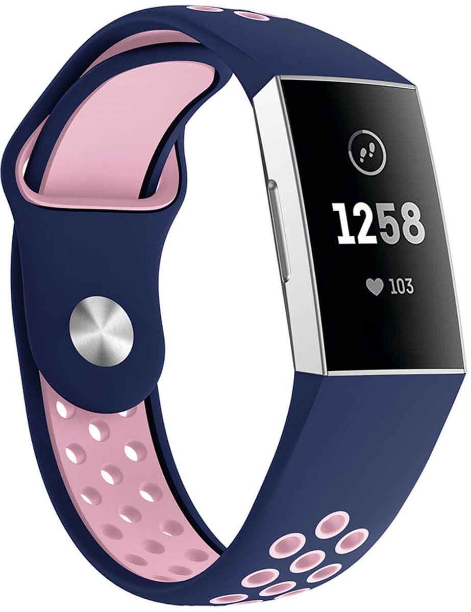 Strap-it® Samsung Galaxy Watch sport band 41mm / 42mm - oranje + glazen screen protector