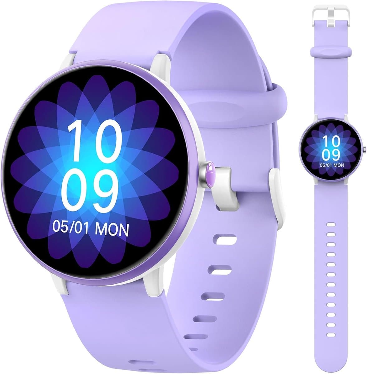 Slimme Horloge voor Kinderen - Waterdichte Kinder Smartwatch met 19 Sportmodi, Stappenteller en Slaapmonitor voor Jongens en Meisjes van 6-16 Jaar