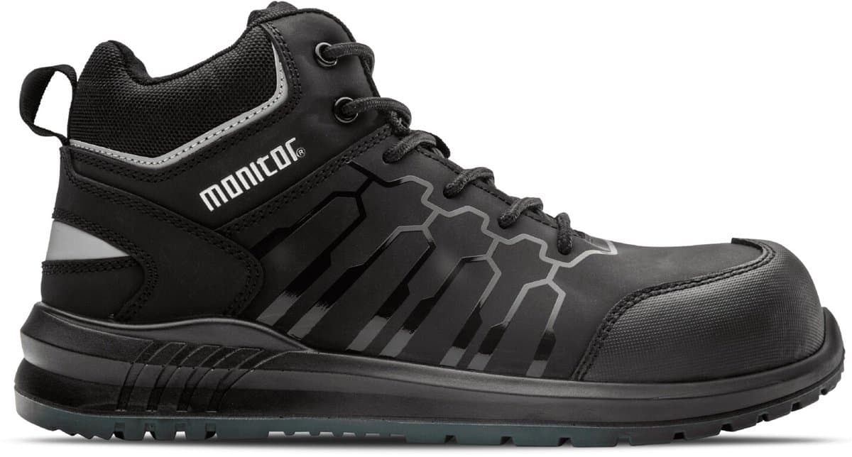 Monitor Hybrid Hoog S3 Maat 43 Zwart Werkschoenen Unisex