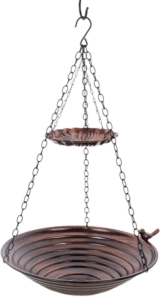 Vogelbad Tuin - Voederstation Buiten - Vogels Voeren - Hangend Decoratief Element - 335 x 345 cm - Uniek