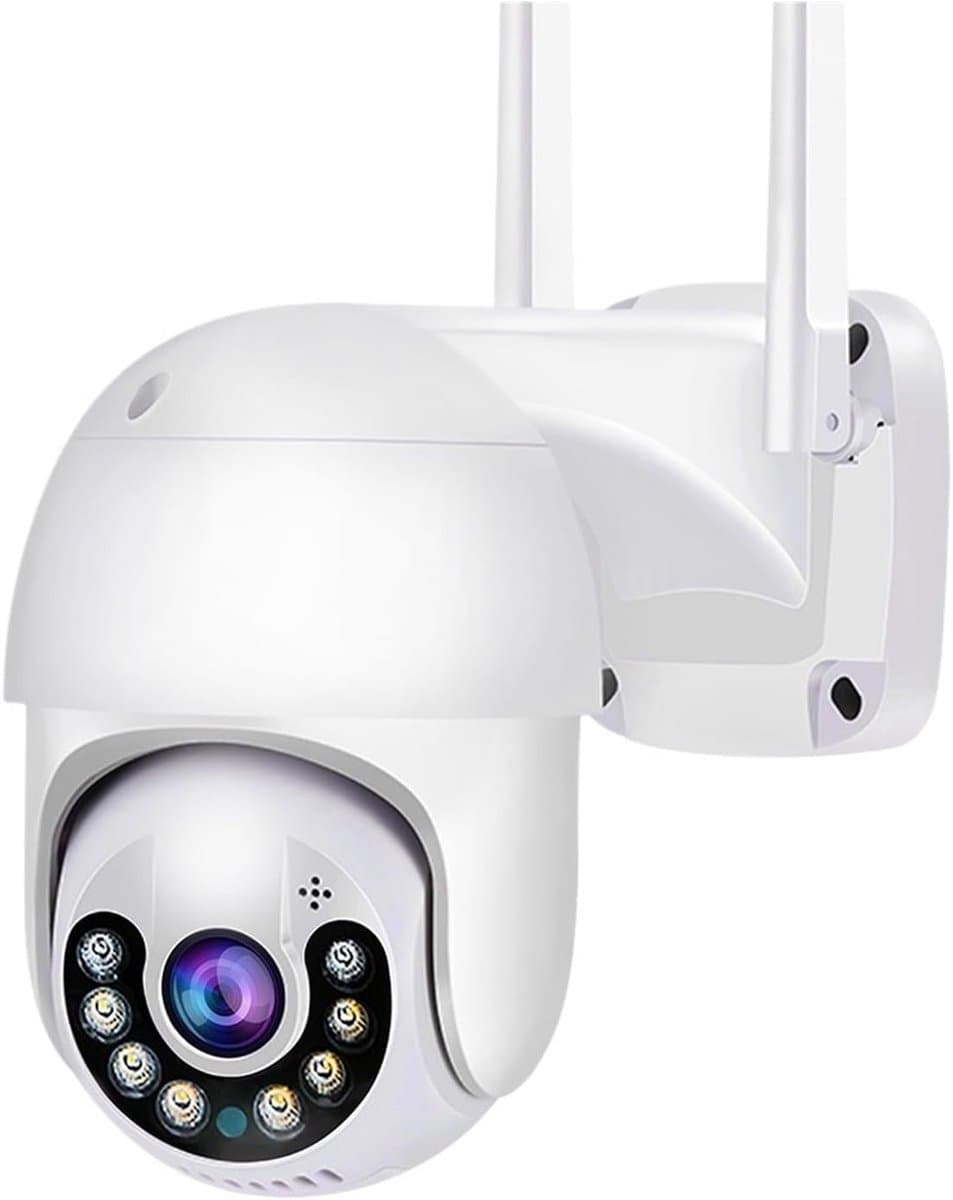Beveiligingscamera - IP Camera - Huis Bewaken - Humanoïde Detectie - 8MP 4K Resolutie - Zwart