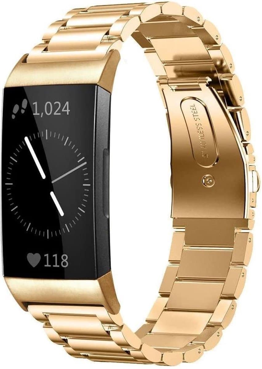 Strap-it® Samsung Galaxy Watch 45mm / 46mm nylon band - lichtgeel + glazen screen protector