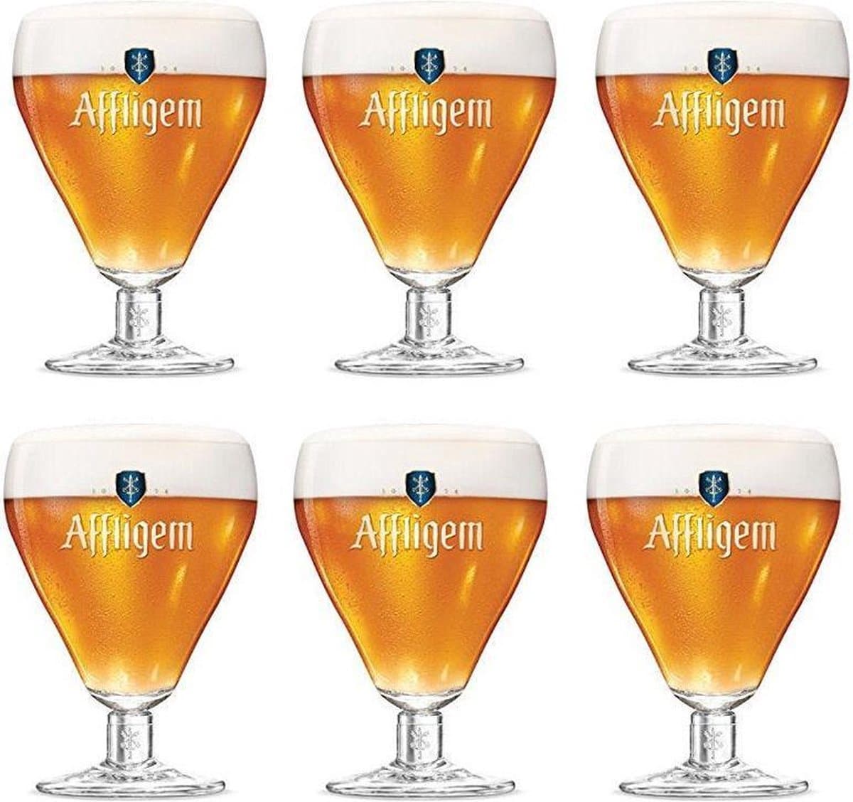 Affligem Speciaal bierglazen - 30cl - 6 stuks