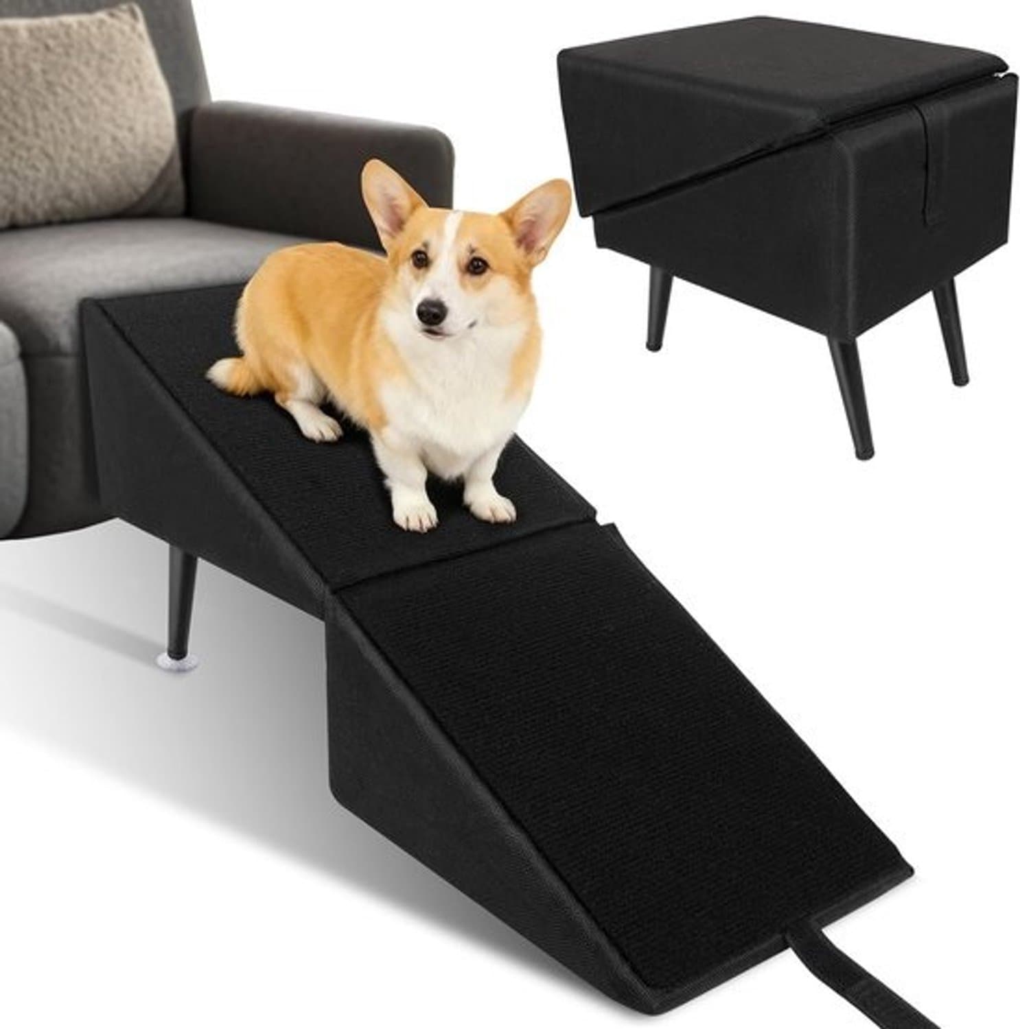 Opvouwbare Huisdierentrap - Antislip Houten Helling voor Bank en Bed