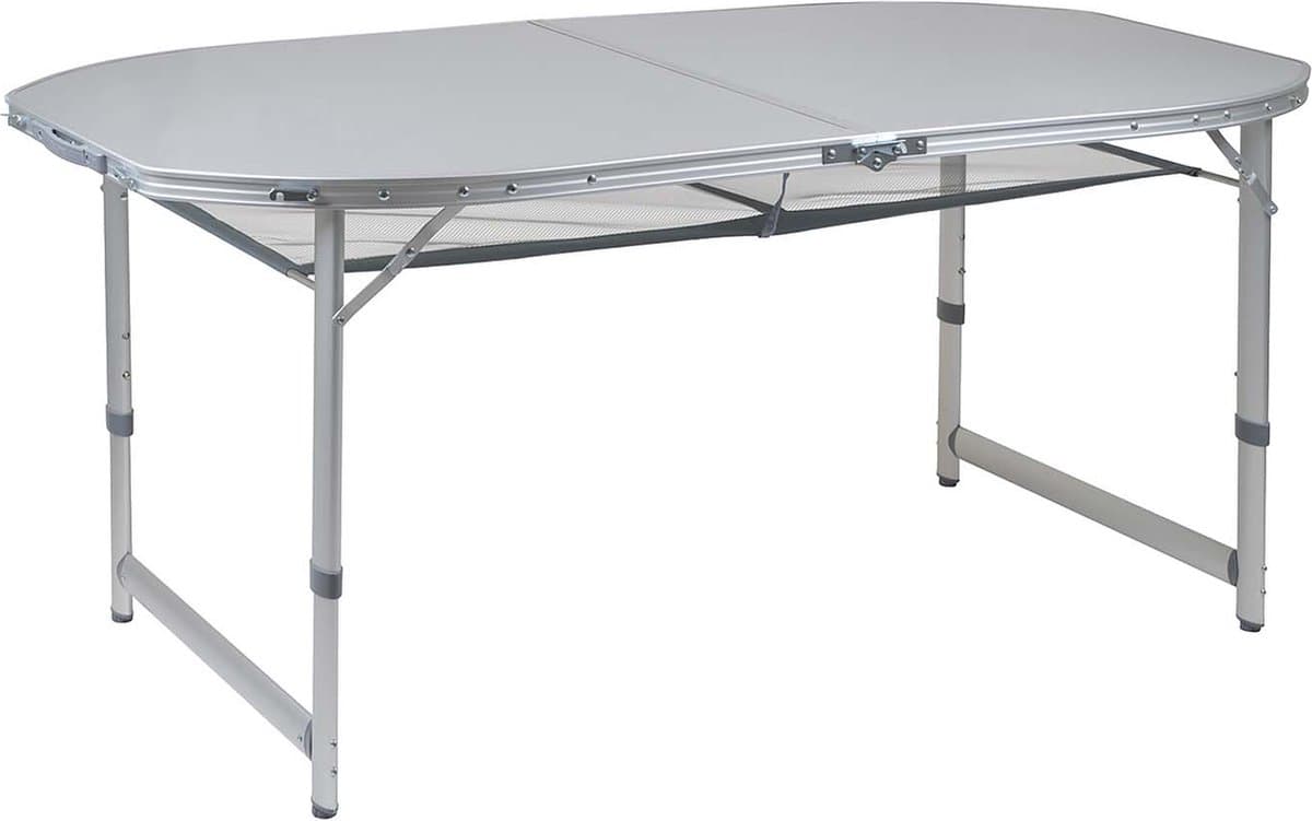 Bo-Camp - Tafel - Premium - Ovaal - Koffermodel - 150x80 cm