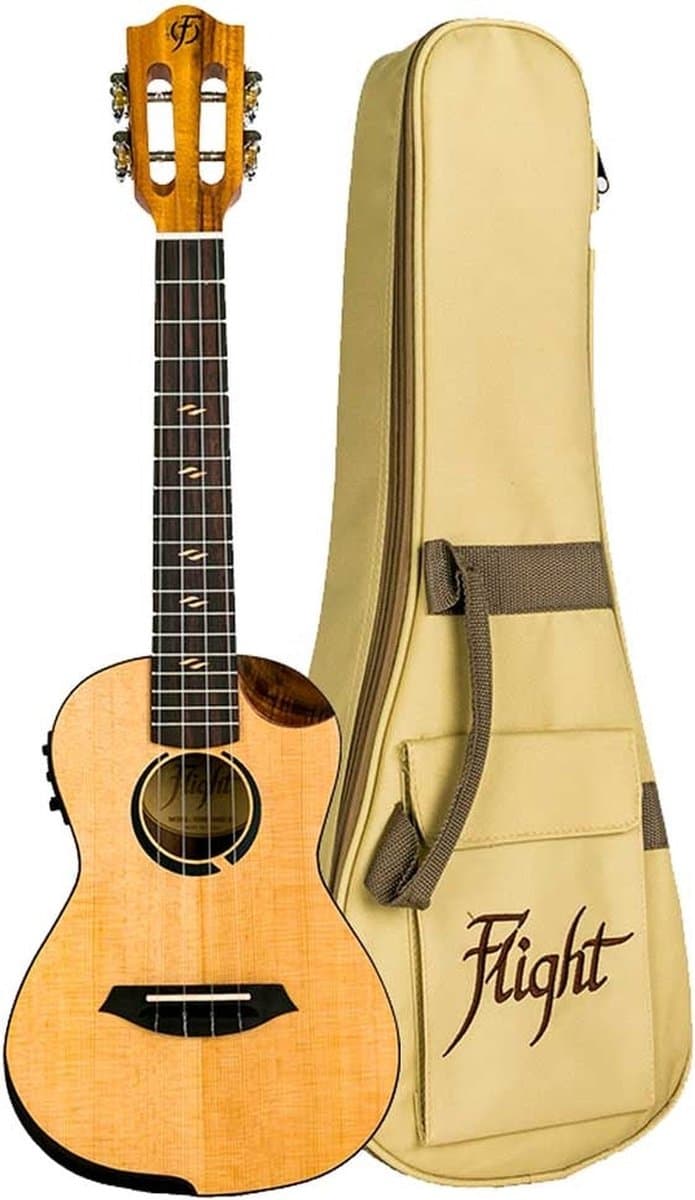 Flight ALMVICCEQA Victoria Concert Electro Ukulele (Actieve Pickup)