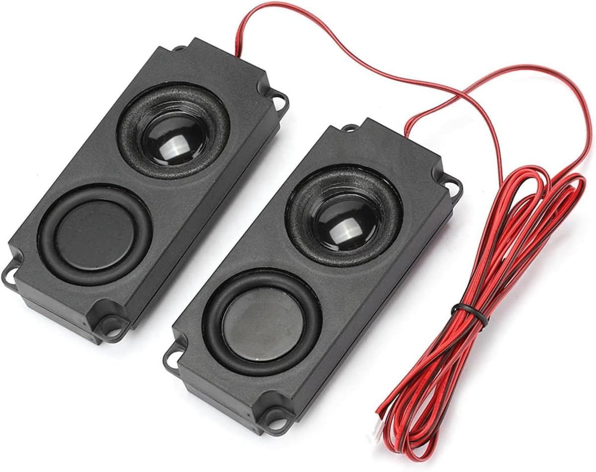 Mini Subwoofer - Kleine Luidspreker - Audio Verbeteren - Zware Bas - 40 mm - Zwart